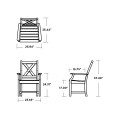 Thumbnail for Braxton Dining Arm Chair