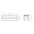 Thumbnail for Studio Parsons 48" Bench