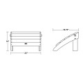 Thumbnail for Classic Oversized Adirondack Folding Ottoman