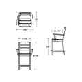 Thumbnail for Lakeside Counter Arm Chair
