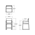 Thumbnail for EDGE Counter Arm Chair