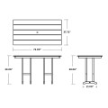 Thumbnail for Farmhouse 37" x 72" Dining Table