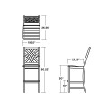 Thumbnail for Wovendale Bar Side Chair