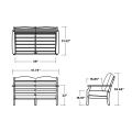 Thumbnail for Savannah Deep Seating Loveseat