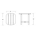 Thumbnail for South Beach 18" Side Table