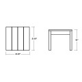 Thumbnail for 22" Square End Table
