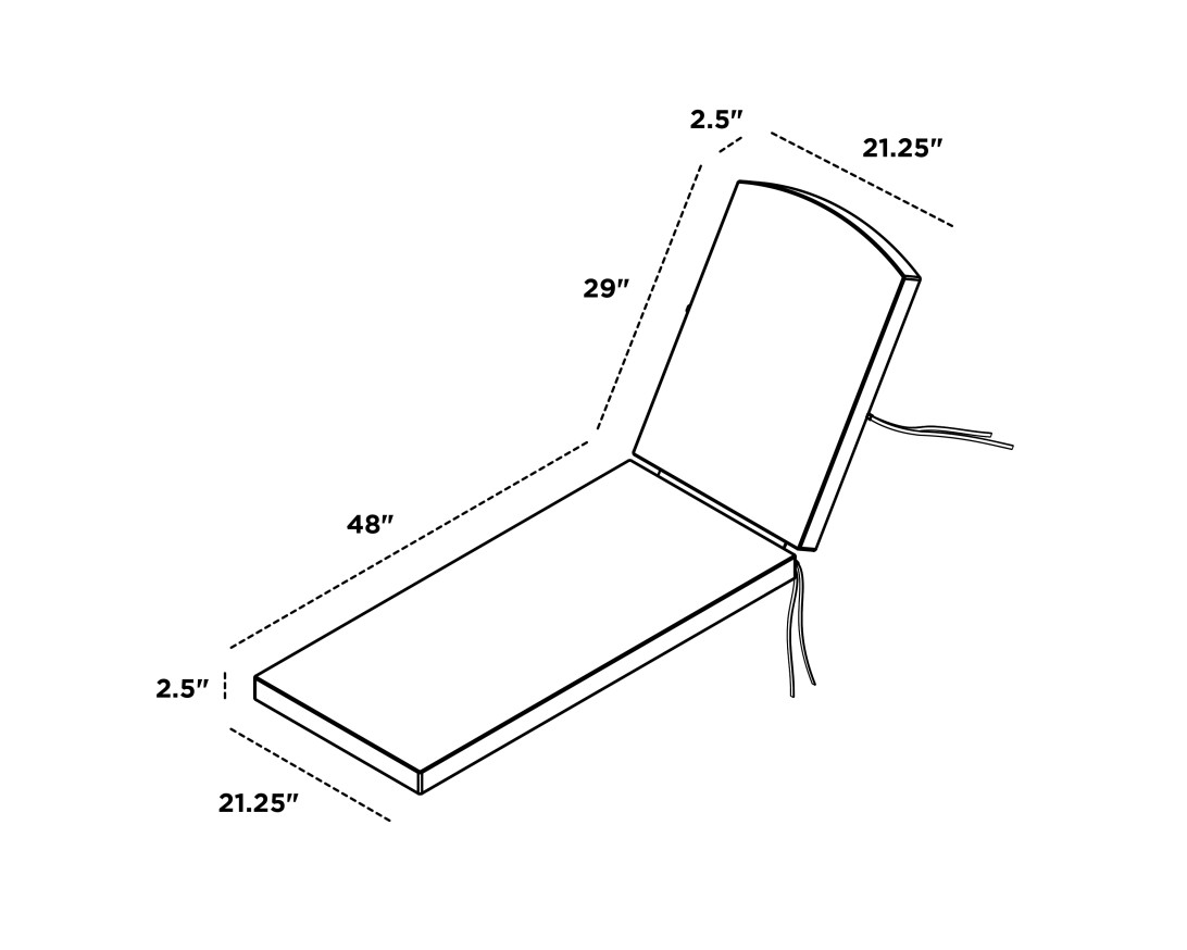 Dimensions for Chaise Cushion