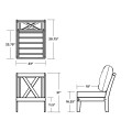 Thumbnail for Braxton Modular Armless Chair