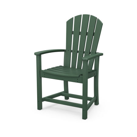 Palm Coast Upright Adirondack Chair in Green