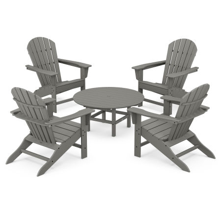 5-Piece Conversation Group in Slate Grey