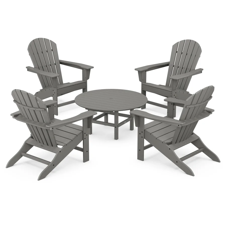 POLYWOOD South Beach 5-Piece Conversation Group