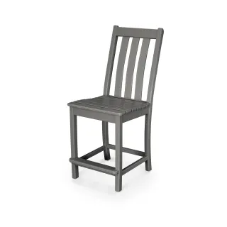 POLYWOOD Vineyard Counter Side Chair