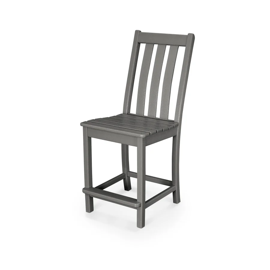 POLYWOOD Vineyard Counter Side Chair