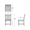 Thumbnail for Traditional Garden Dining Side Chair