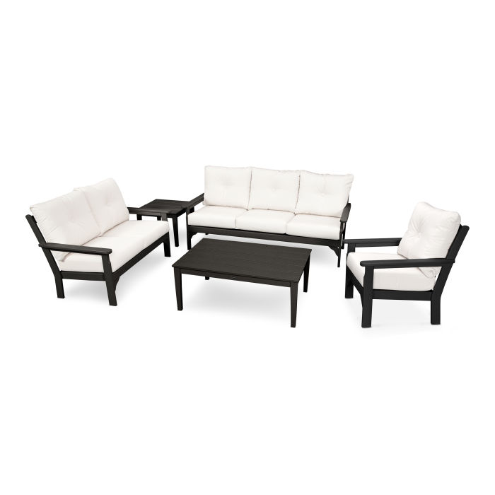 Vineyard 5 Piece Deep Seating Set