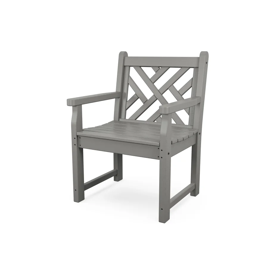 POLYWOOD Chippendale Garden Arm Chair