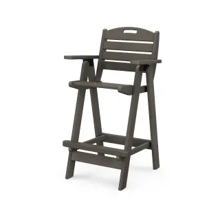 POLYWOOD Nautical Bar Chair in Vintage Finish