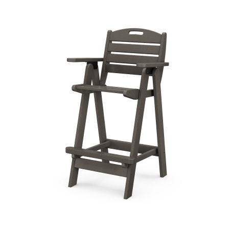 POLYWOOD Nautical Bar Chair in Vintage Finish