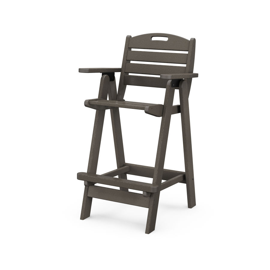 POLYWOOD Nautical Bar Chair in Vintage Finish