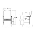Thumbnail for Coastal Woven High-Back Dining Chair
