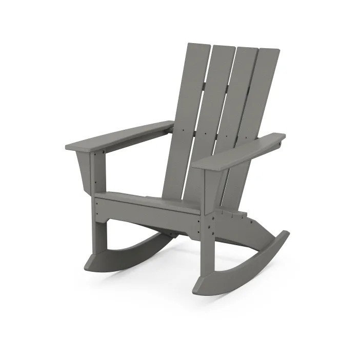 POLYWOOD Quattro Adirondack Rocking Chair