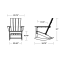 Thumbnail for Quattro Adirondack Rocking Chair