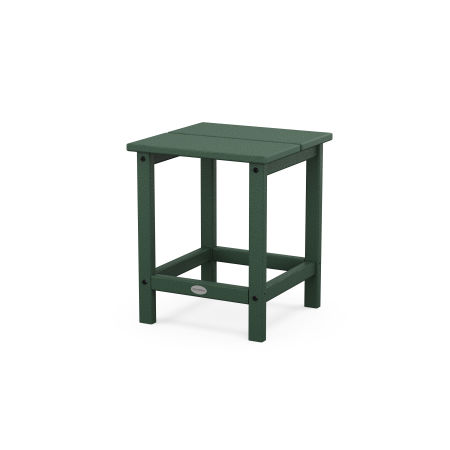 POLYWOOD Modern Studio Urban Side Table in Green