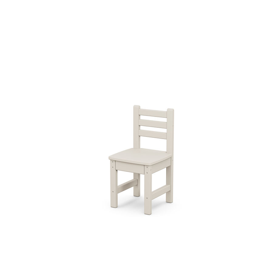 POLYWOOD Toddler Lakeside Dining Chair in Sand