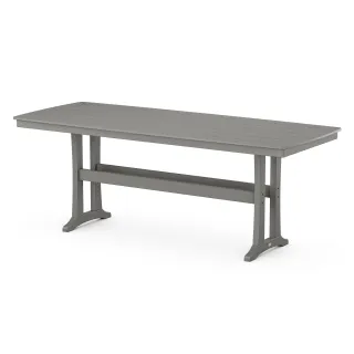 POLYWOOD Nautical Trestle 39" x 97" Counter Table