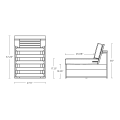 Thumbnail for Latitude Modular Armless Chair