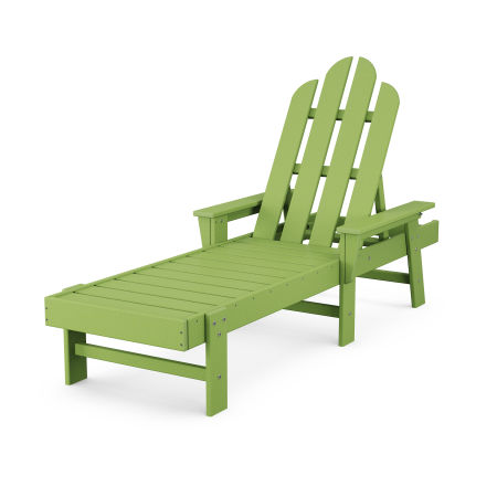 Long Island Chaise in Lime