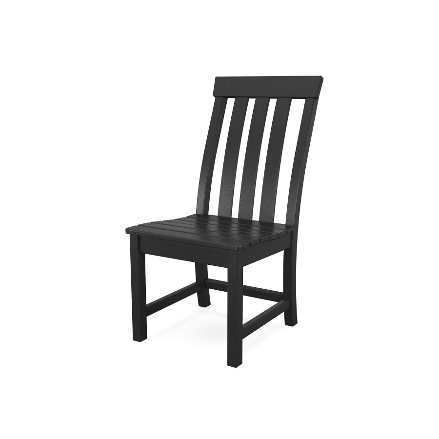 POLYWOOD Prescott Dining Side Chair in Black