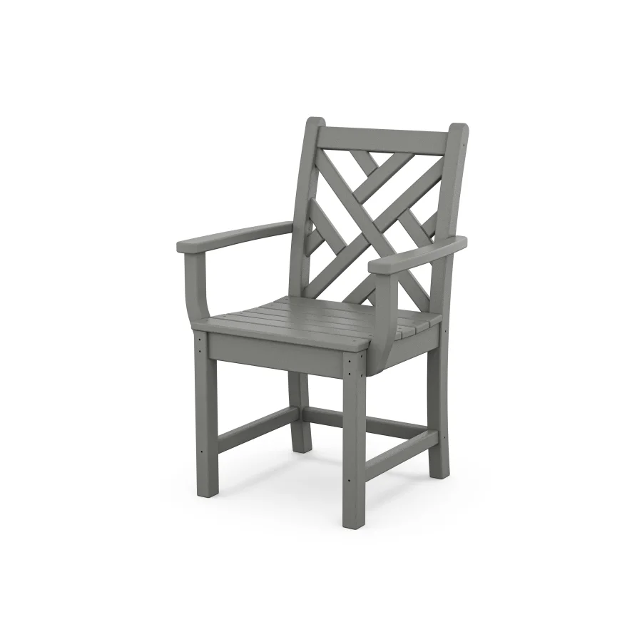 POLYWOOD Chippendale Dining Arm Chair