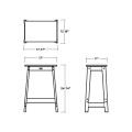 Thumbnail for Modern Studio Counter Stool