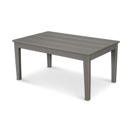 Newport 22" x 36" Coffee Table in Slate Grey