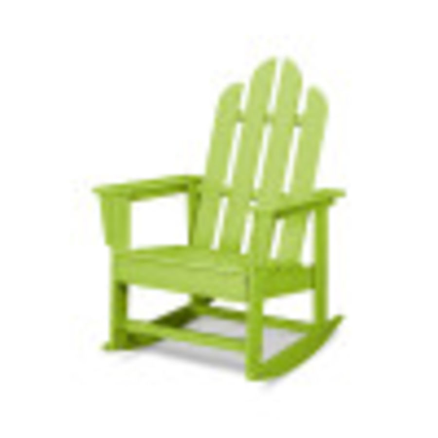 POLYWOOD Long Island Rocking Chair in Lime
