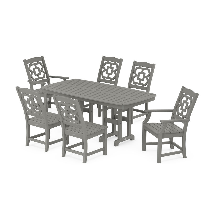 POLYWOOD Chinoiserie 7-Piece Dining Set