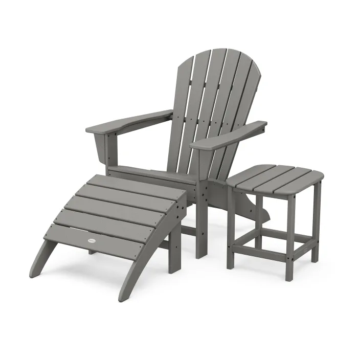 POLYWOOD South Beach Adirondack 3-Piece Set