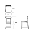 Thumbnail for Modern Studio Urban Counter Chair