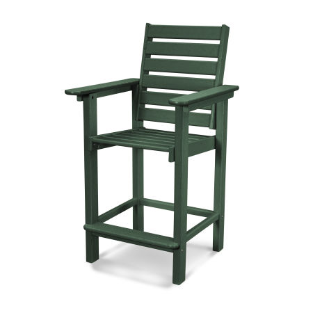 Captain Counter Chair in Green
