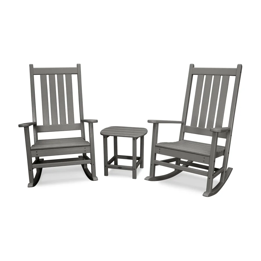 POLYWOOD Vineyard 3-Piece Rocking Set