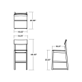 Thumbnail for EDGE Bar Side Chair