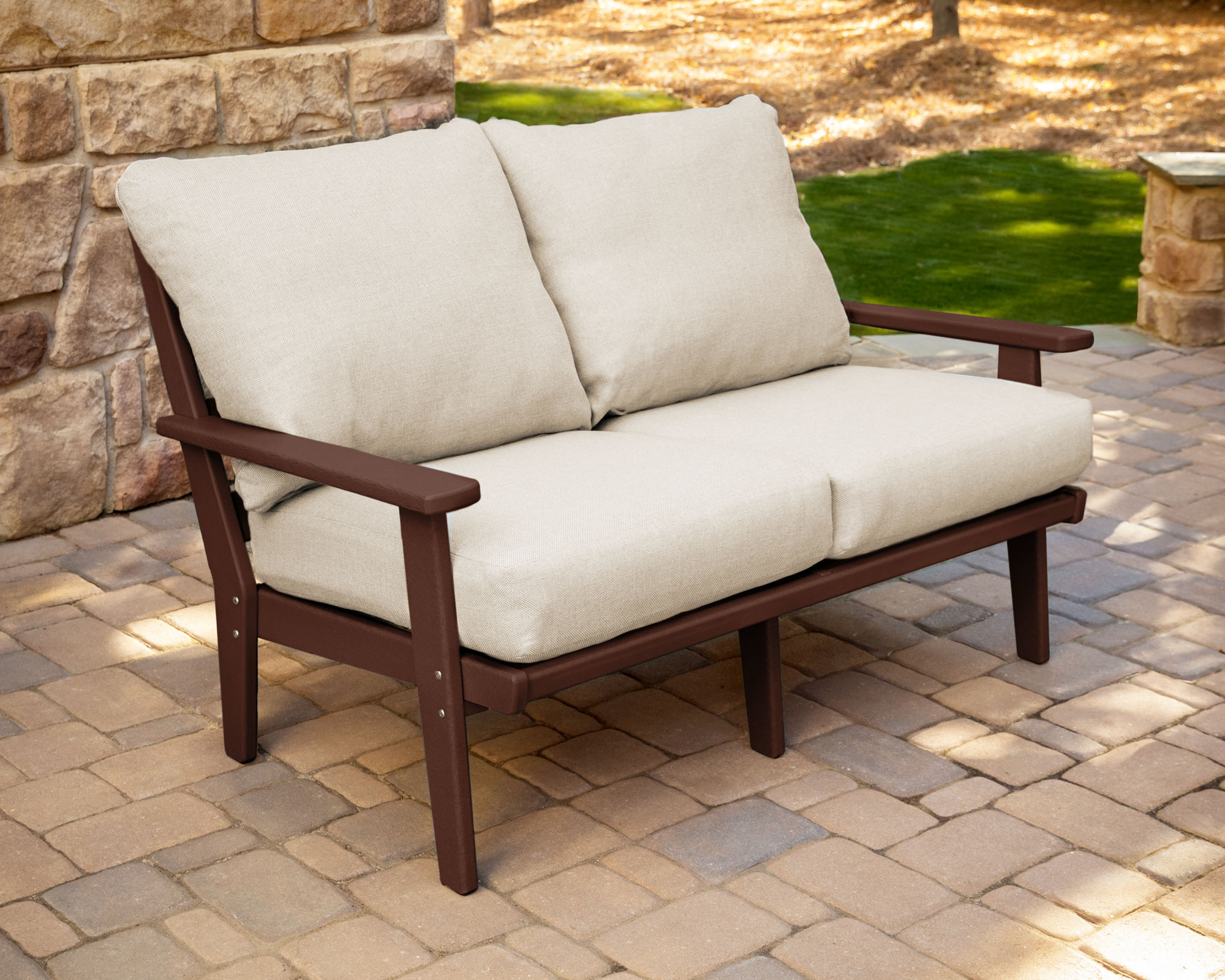 POLYWOOD® Grant Park Deep Seating Loveseat 4402