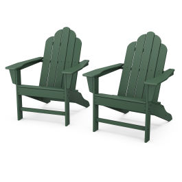 Forest green best sale adirondack chairs