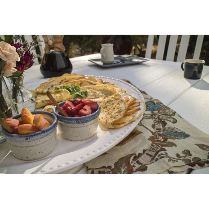 POLYWOOD Vineyard 9-Piece Nautical Trestle Bar Set in Vintage Finish