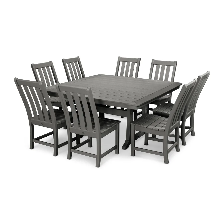 POLYWOOD Vineyard 9-Piece Dining Set