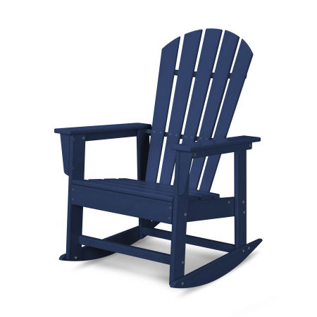 POLYWOOD South Beach Rocking Chair in Navy