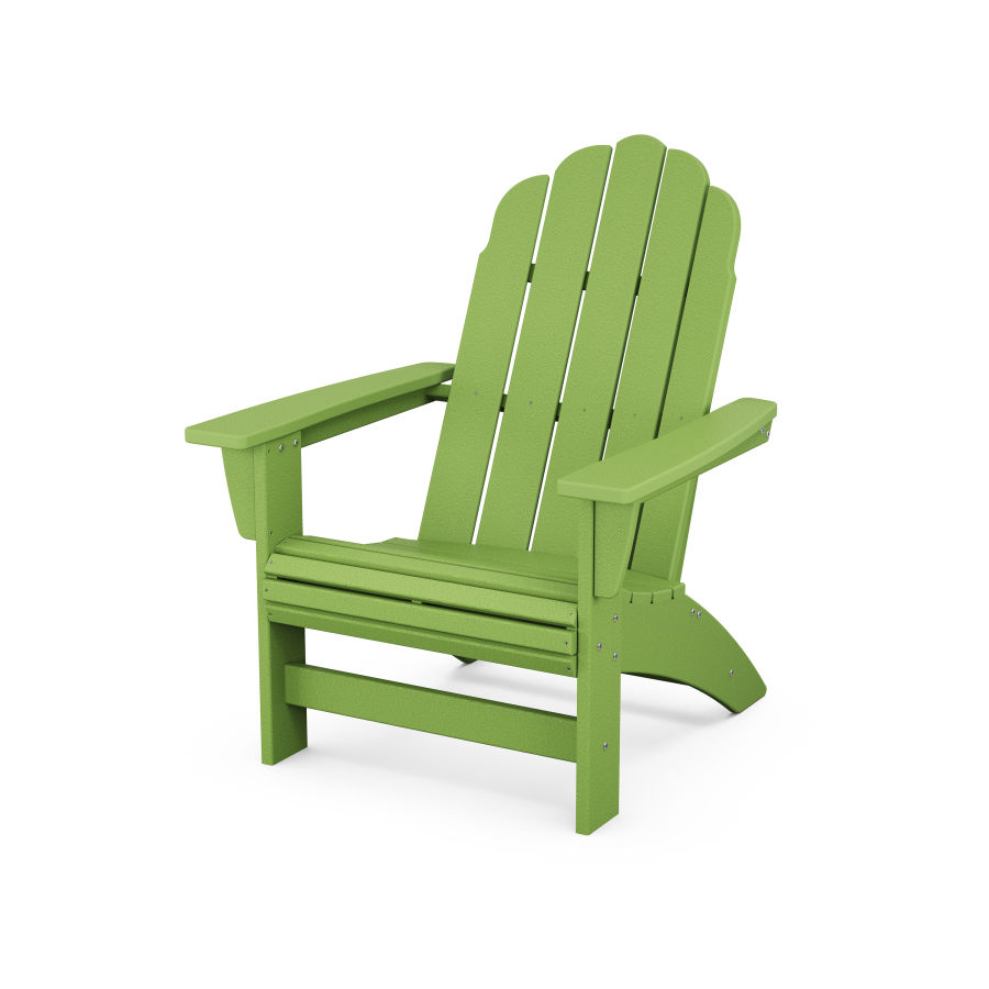 POLYWOOD Vineyard Grand Adirondack Chair in Lime