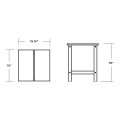 Thumbnail for Studio Square Side Table