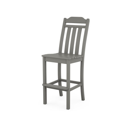 Country Living Bar Side Chair in Slate Grey